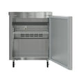 thumbnail image 5 of 27 in. One Door Commercial Undercounter Refrigerator 5 cu. ft. in Stainless-Steel (KM-UCR-1DSS), 5 of 10