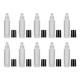thumbnail image 1 of 10 piezas 10 ml interior de rodillo fino de desodorante natural perfumes envases cosméticos Mini portátil - Mate claro Yinane enrollar botellas, 1 of 6
