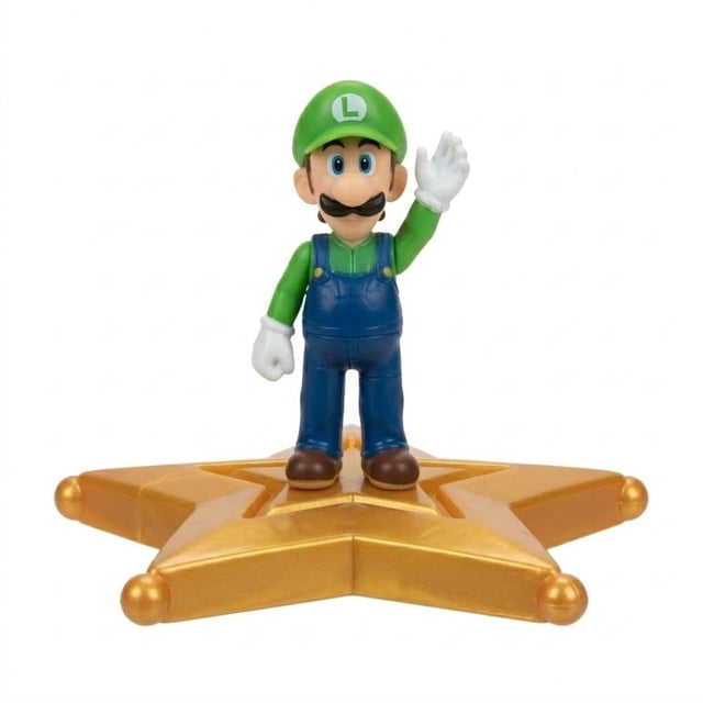 Figura Articulada Jakks The Super Mario Galaxy Movie Luigi 1 pieza