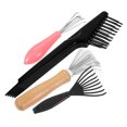 thumbnail image 4 of OULII 4Pcs Hair Brush Cleaner Tool Plastic Assorted Color for Hair Tools, 4 of 7