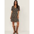 thumbnail image 2 of Idyllwind Women's Aberdeen Road Floral Wrap Dress - IWSP22D65-BLK XX-  US, 2 of 4