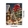 thumbnail image 3 of 130 Piece Christmas Puzzle for Adults Christmas Tree Apple Cabin Jigsaw Puzzle Christmas Gift for Adults and Family Challenging Puzzle for Game Nights, 3 of 8