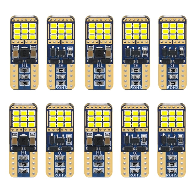 Speravity 10 piezas T10 coche LED luz de liquidación 560LM matrícula 12V 0.18A lámpara Canbus estacionamiento bombilla Auto repuestos Bombillas para automóviles