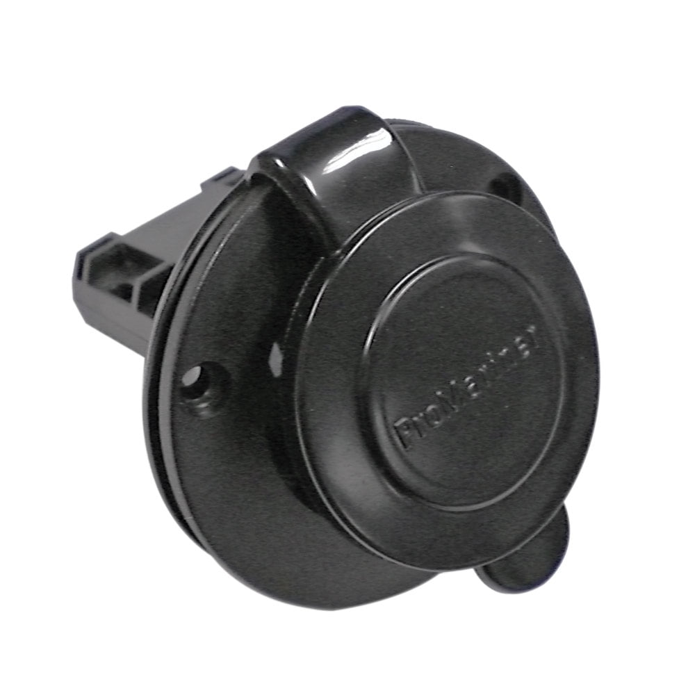 Promariner 51202F AC Plug Holder Universal, Black