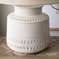 thumbnail image 3 of Crestview Collection Alexis 3-Way Ceramic Table Lamp with Oat Linen Shade, 3 of 5