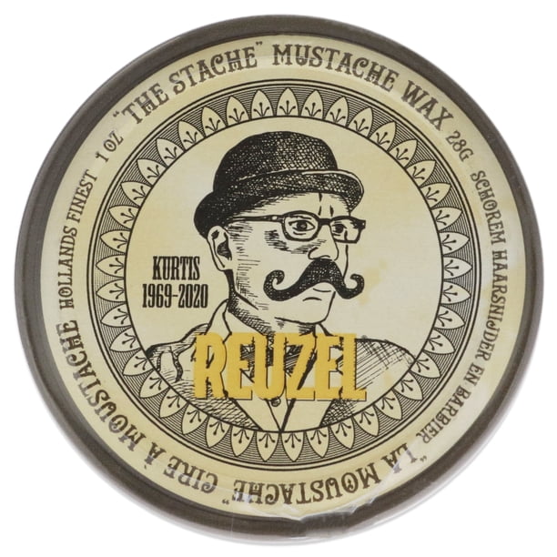 Cera para bigote Reuzel The Stache para Hombre 1 oz