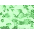 thumbnail image 1 of Ahgly Company Indoor Rectangle Oriental Emerald Green Modern Area Rugs, 6' x 9', 1 of 4