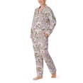 thumbnail image 2 of BedHead - Classic Long Sleeve Pajama Set - Winter Magnolia - Large, 2 of 3