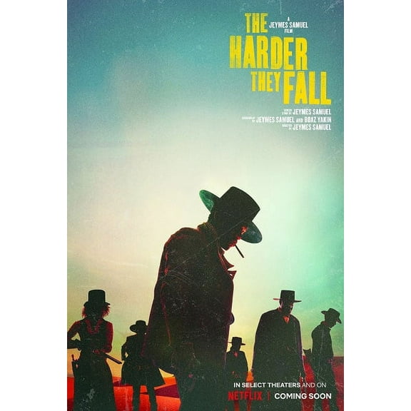 The Harder They Fall Movie Poster Print (11 x 17) - Item # MOVAB95265