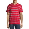 C/M by Como Man Men's Striped Embroidered T-Shirt