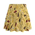 thumbnail image 2 of HELLHERO Built-in Shorts Women's Athletic Golf Skorts Skirts for Tennis Yoga, Golf Equipment Print Polyester Spandex Fabric Workout Tennis Skirt 2 Side Pockets, 2 of 9