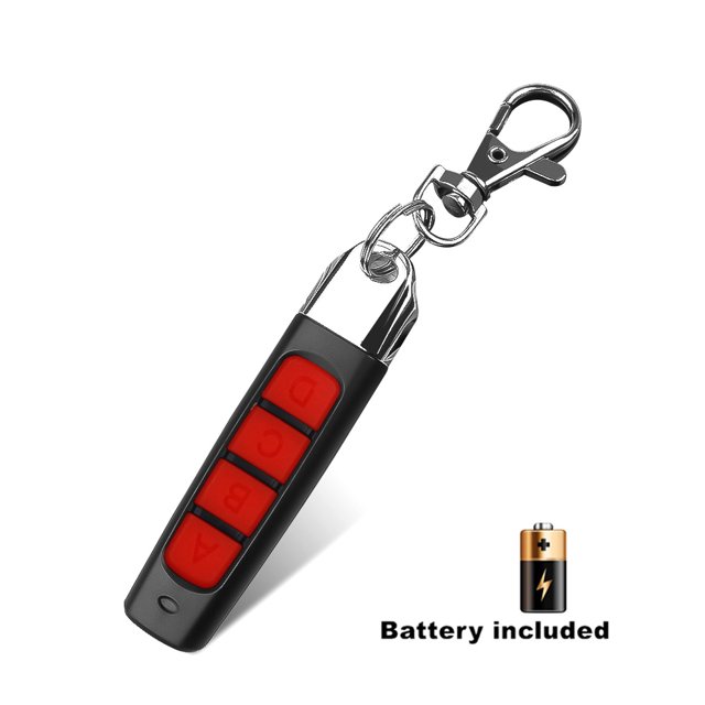 Alician Multi-functional 433mhz Wireless Remote Control Garage Gate Door Opener Remote Control Duplicator Cloning Code Car Key Security Alarm