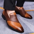 thumbnail image 3 of Men's Business Leather Shoes Fashion Versatile Non Slip, 3 of 6