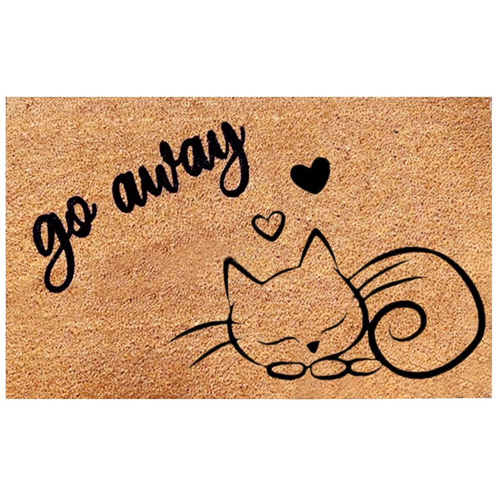 Soft Foam Area Rugs Baby Cat Sleeping Washable Non Slip Kitchen Rugs Bath Rug for Home Decor Indoor/Outdoor 23.6x15.7in 