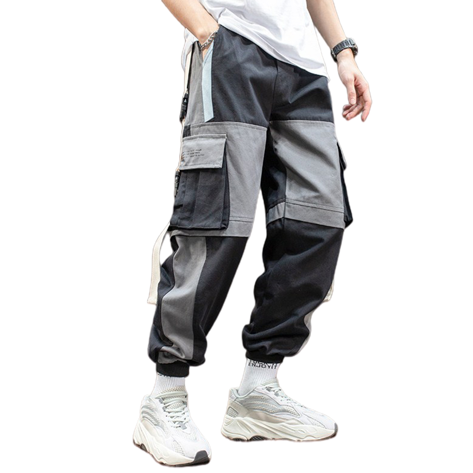 本日限定本日限定space Tribe Multi Pocket Cargo Pants ワークパンツ