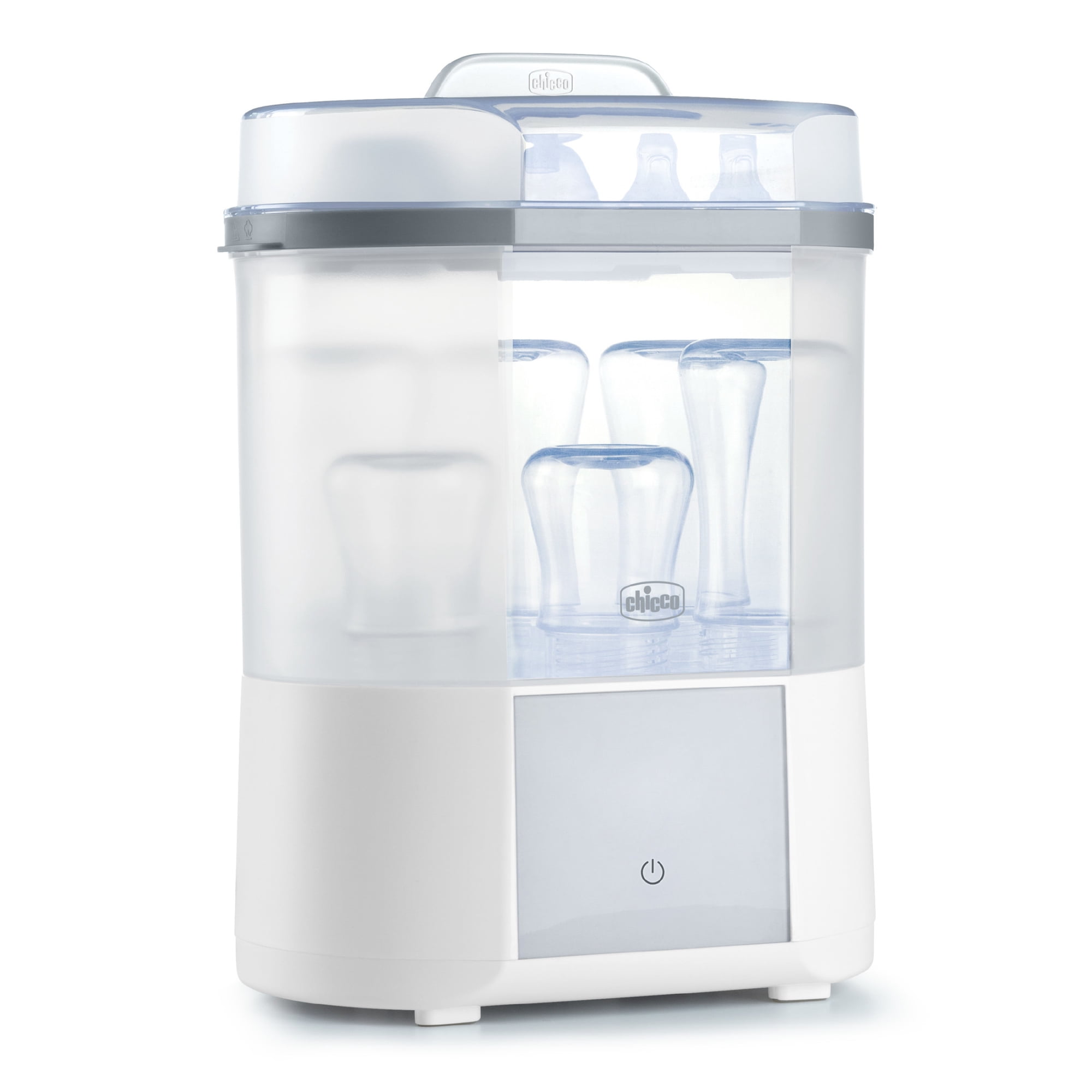 Chicco Advanced Electric Steam Sterilizer & Dryer for Baby Bottles, Pacifiers, Toys and More - White