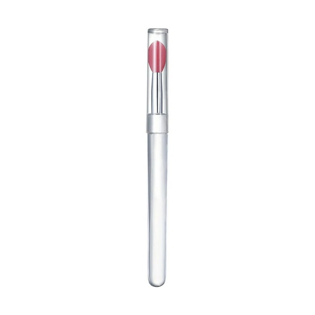 yolai portable silicone lip brush small with cover dust cover smear lip