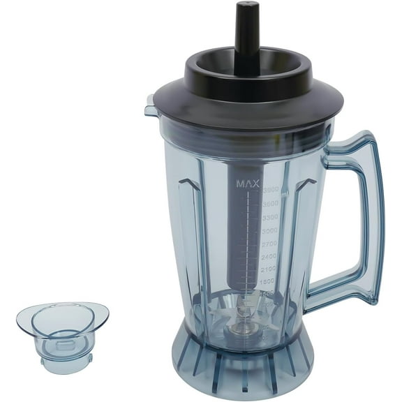 3.3HP 2800W Heavy Duty Professional Commercial Power Blender, 1 Gallon Blender Powerful Fruit Juicer with 2 in 1 Blades Food Processor Smoothie Maker