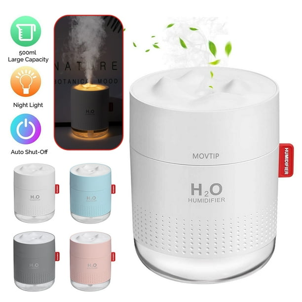 Portable Mini Humidifier,500ml Small Cool Mist Humidifier,USB Personal