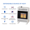 thumbnail image 6 of ProCom Heating Liquid Propane Ventless Infrared Plaque Heater With Base Feet - 10,000 BTU, T-Stat Control - Model# ML100TPA-B, 6 of 8