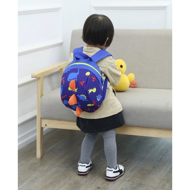 Baby Boys Girls Kids Dinosaur Pattern Animals Backpack Toddler School Bag