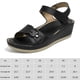 thumbnail image 5 of Sandalias para Cuña Mujer Cómodo Soporte El La Playa Verano, 5 of 9