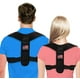 thumbnail image 1 of Corrector de postura para hombres y mujeres: soporte ajustable para la parte superior de la espalda para clavícula para apoyar el cuello, la espalda y el hombro (ajuste universal, patente de diseño d Namotu WMZL-53, 1 of 7