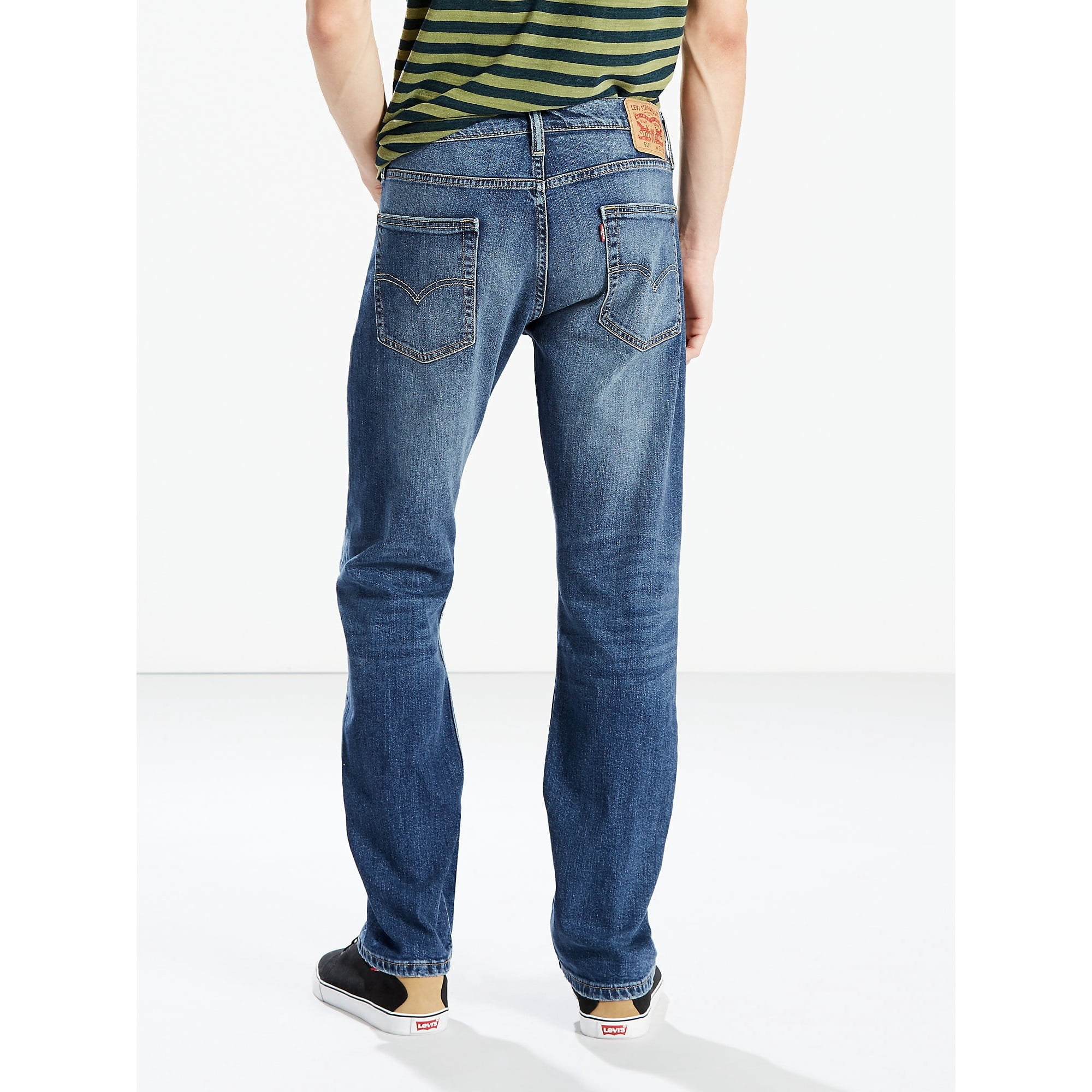 Men's Levi's® 513™ Slim Straight Stretch Jeans Color: Emgee Size
