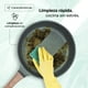 thumbnail image 4 of Juego De 3 Sartenes Jade Pro Con Recubrimiento de Inoble Antiadherente 22,24 y 28cm – Color Verde- Kitchen Art - Queen Sense, 4 of 6