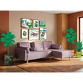 thumbnail image 1 of Sala Modular Reversible De Lino Palo de Rosa Modelo Carlton, 1 of 13