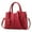 Wine, variant on Handbag For Women Roomy Fashion Womens Handbags Ladies Purse Satchel Shoulder Bags Tote Leather Bag