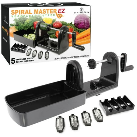 U S Kitchen Supply Spiral Master Ez Vegetable Cutter With 5