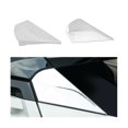 thumbnail image 3 of Cubierta de bisel triangular del alerón de la ventana trasera de la puerta cromada del automóvil para C- 2016-2021, 3 of 5