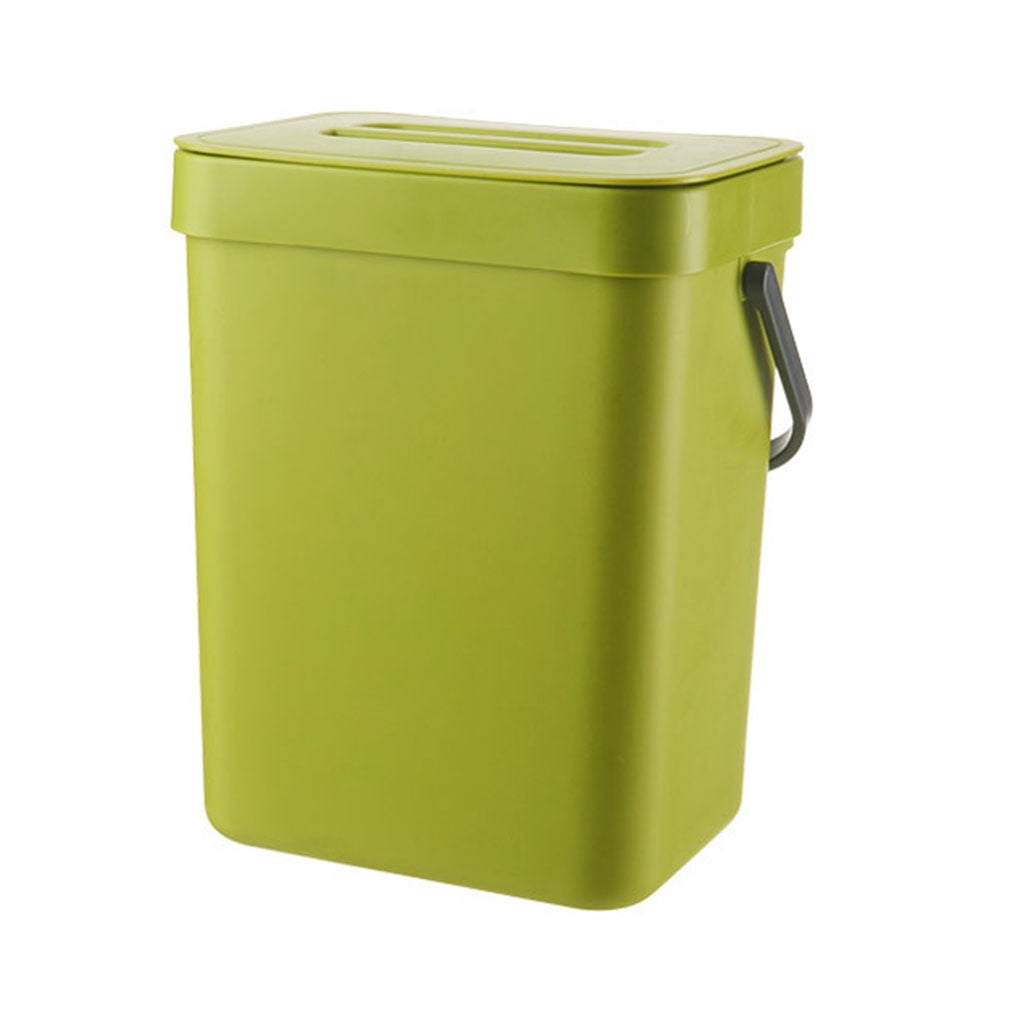 Household Door Wallmounted Small Trash Can Plastic Mountable