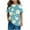 Light Blue, variant on Tranfacy Boys and Girls Short Sleeve Round Neck T‑Shirt Summer Print Fashion Casual Tops for 3 to 14 Years Old
