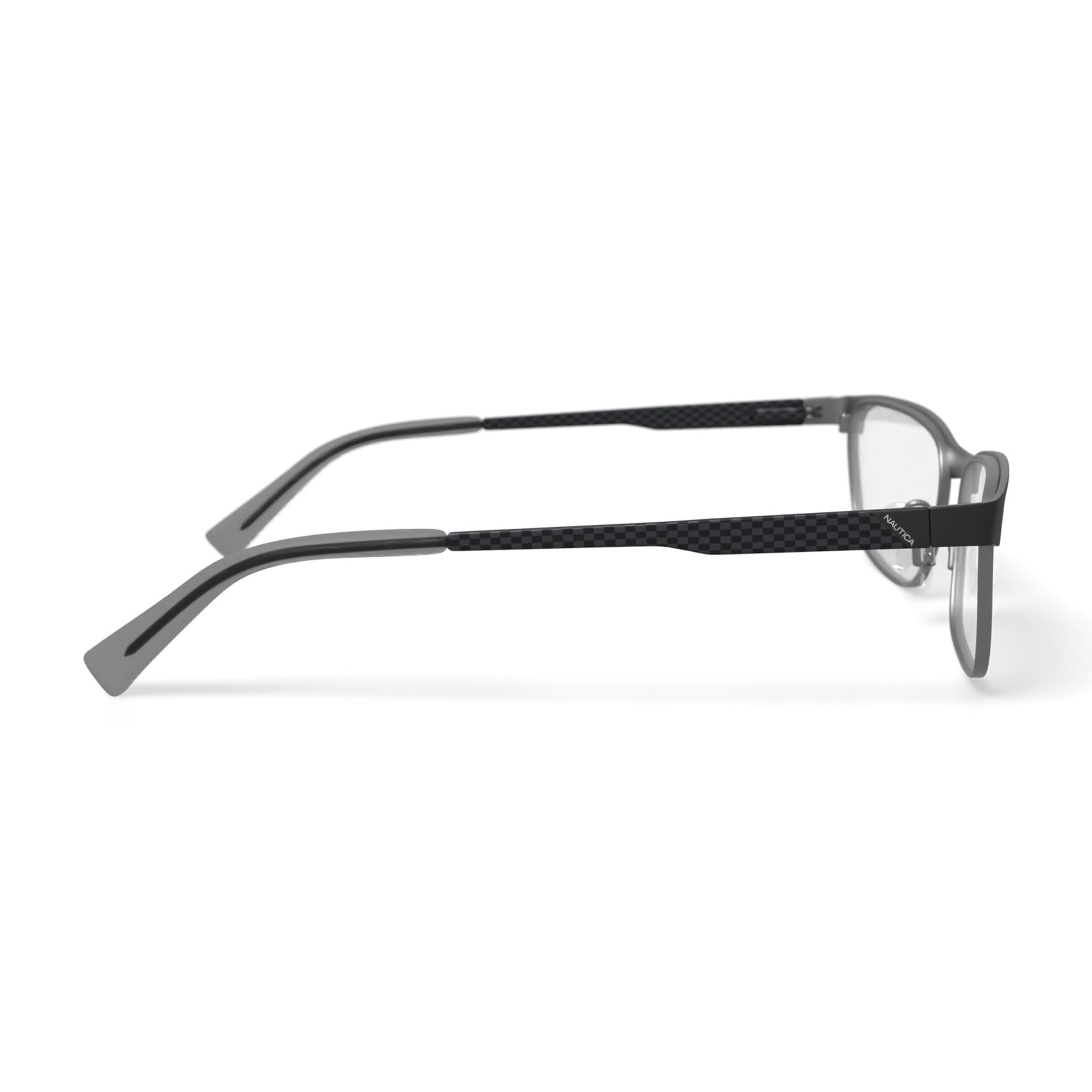 Nautica Men's N7277 Prescription Eyeglasses with Case, Matte Olive