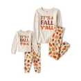 thumbnail image 1 of Conjunto de pijama para bebés pequeños The Children's Place, algodón de otoño, 9-12 m, 1 of 2