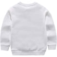 thumbnail image 2 of 2-8 Years Toddler Boys Girls Solid Pullovers Sweatshirt Long Sleeve T-Shirt Kids Cotton Crewneck Thin Tops, 2 of 7