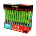 thumbnail image 5 of Scotch Soft Touch Kids Scissors, 5", Pointed Tip, Green, 12 Count, 5 of 9