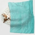 thumbnail image 6 of Yiaed Blue And Turquoise Print Dog Blankets-Cat Blanket Washable for Couch Protection,Puppy Blanket, Soft Plush Reversible Throw Furniture Protector-Small, 6 of 8