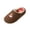 Brown, variant on Women's Cute Dog House Slippers Closed Toe Soft Plush Bedroom Shoes Warm Fuzzy Indoor Slip-on Lightweight Cozy Loungewear with Cartoon Embroidery Breathable Lining Non-Slip Sole for Ladies Black