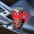 thumbnail image 5 of 40oz Tumbler,Red Christmas Silhouette Pattern Insulated Tumblers with Removable Handle,Stainless Steel Double Vacuum Coffee Tumbler Cup with Straw for Home,Office,Travel,Party, 5 of 5