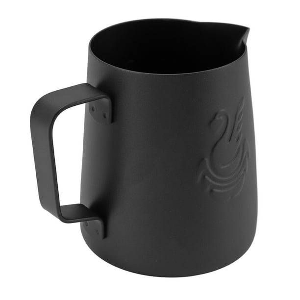 Lanzadora De Espuma Con Leche De Acero Inoxidable, 420 Ml De Café Con Leche Café Jarra De Café Con Pico De Pico De águila Adecuada Para Pastel De Té De Café Helado De Azúcar