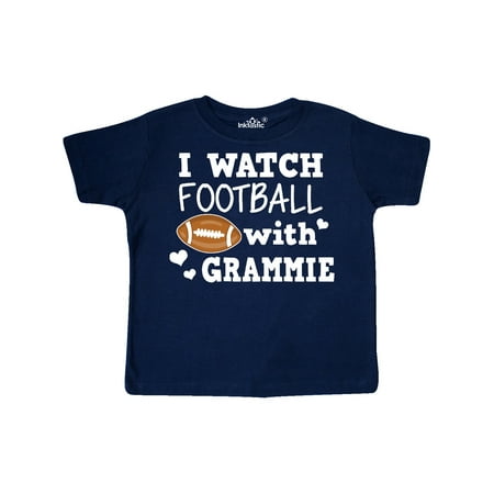

Inktastic I Watch Football with My Grammie Gift Toddler Boy Girl T-Shirt