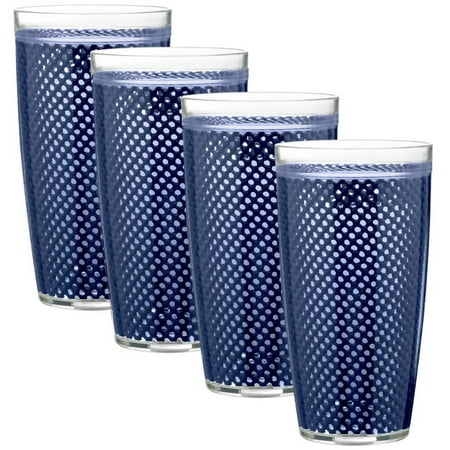 

Kraftware Fishnet 22 oz. Doublewall Drinkware - Set of 4