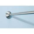 thumbnail image 4 of iDesign, Curved Shower Curtain Rod, Brushed Stainless Steel, 4 of 7