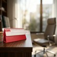DEEPCRAFF Desk Calendar 2026-2027, Small Standing Flip Monthly Calendar ...