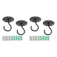 thumbnail image 3 of Guardoinrt 2pack/lot Hooks For Hanging Plants Durable Easy To Convenient Storage Black 2Set, 3 of 6