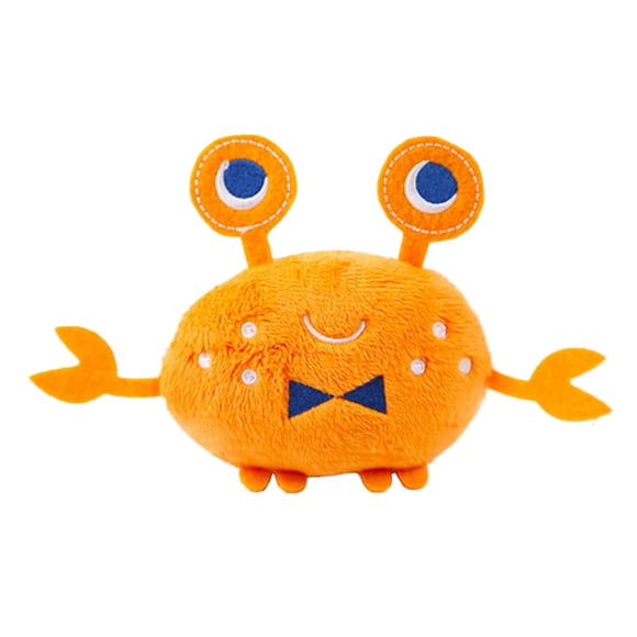 Juguetes Creativos para Masticar Cachorros para Perros, Cangrejos Masticadores Agresivos - Cangrejo amarillo Sunnimix Juguetes para masticar perros