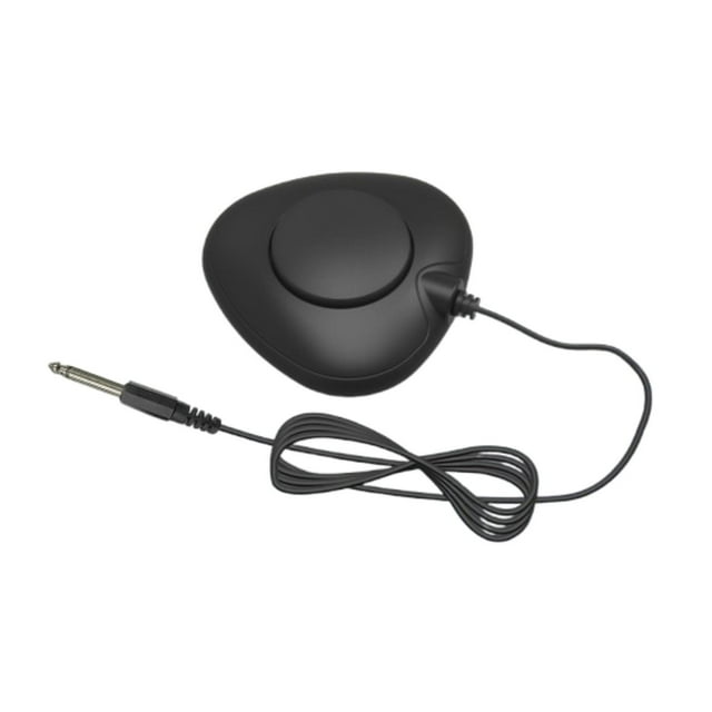 Pedal de sustain perfecl de teclado de piano portátil multiusos 65 mm